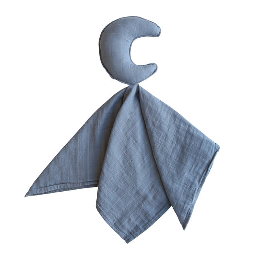 美國Mushie Lovey Cuddle Cloth 擁抱安撫巾-Moon Tradewinds